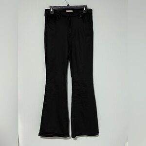 Black Flared Women Jeans